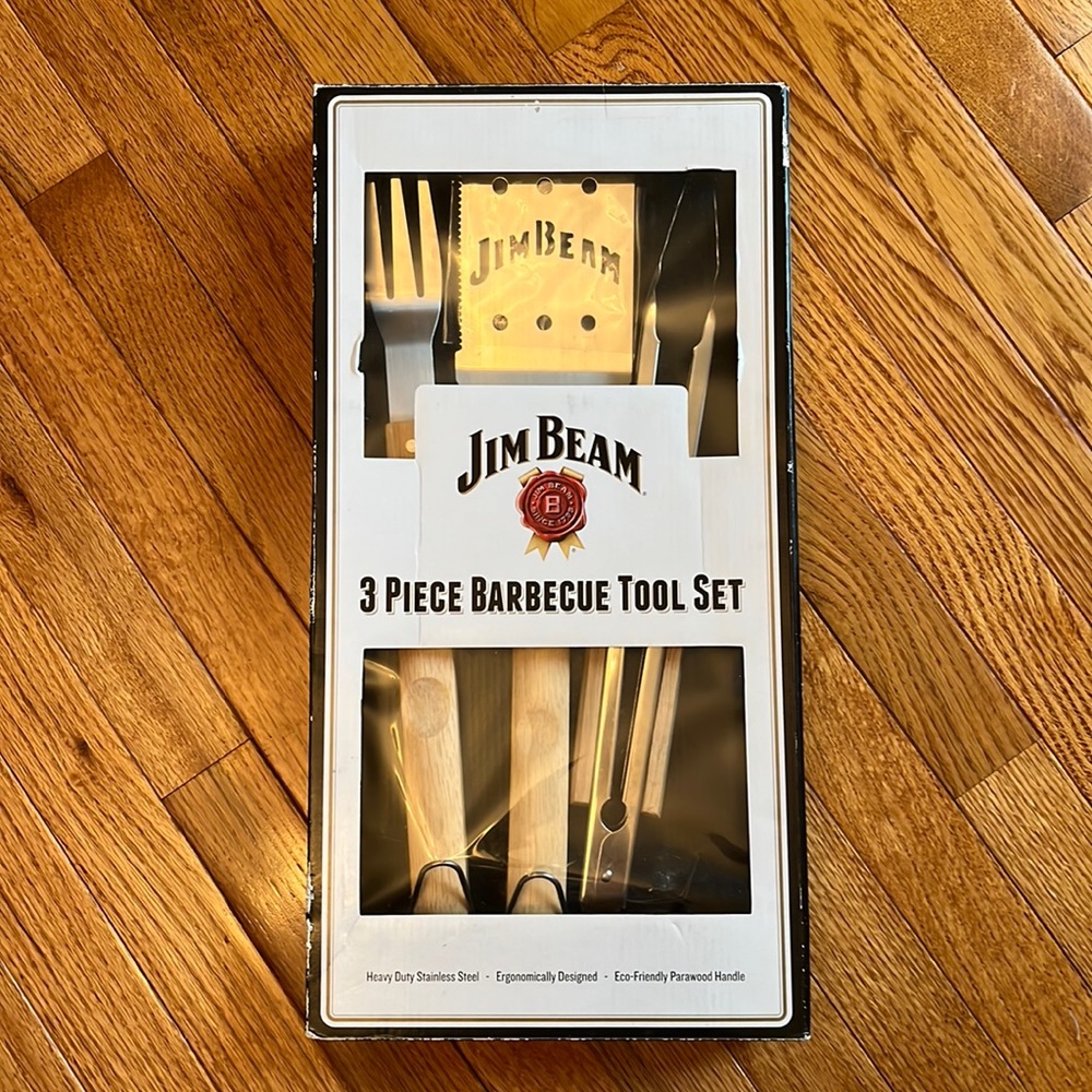 JIM BEAM 3 PIECE BARBECUE TOOL SET
